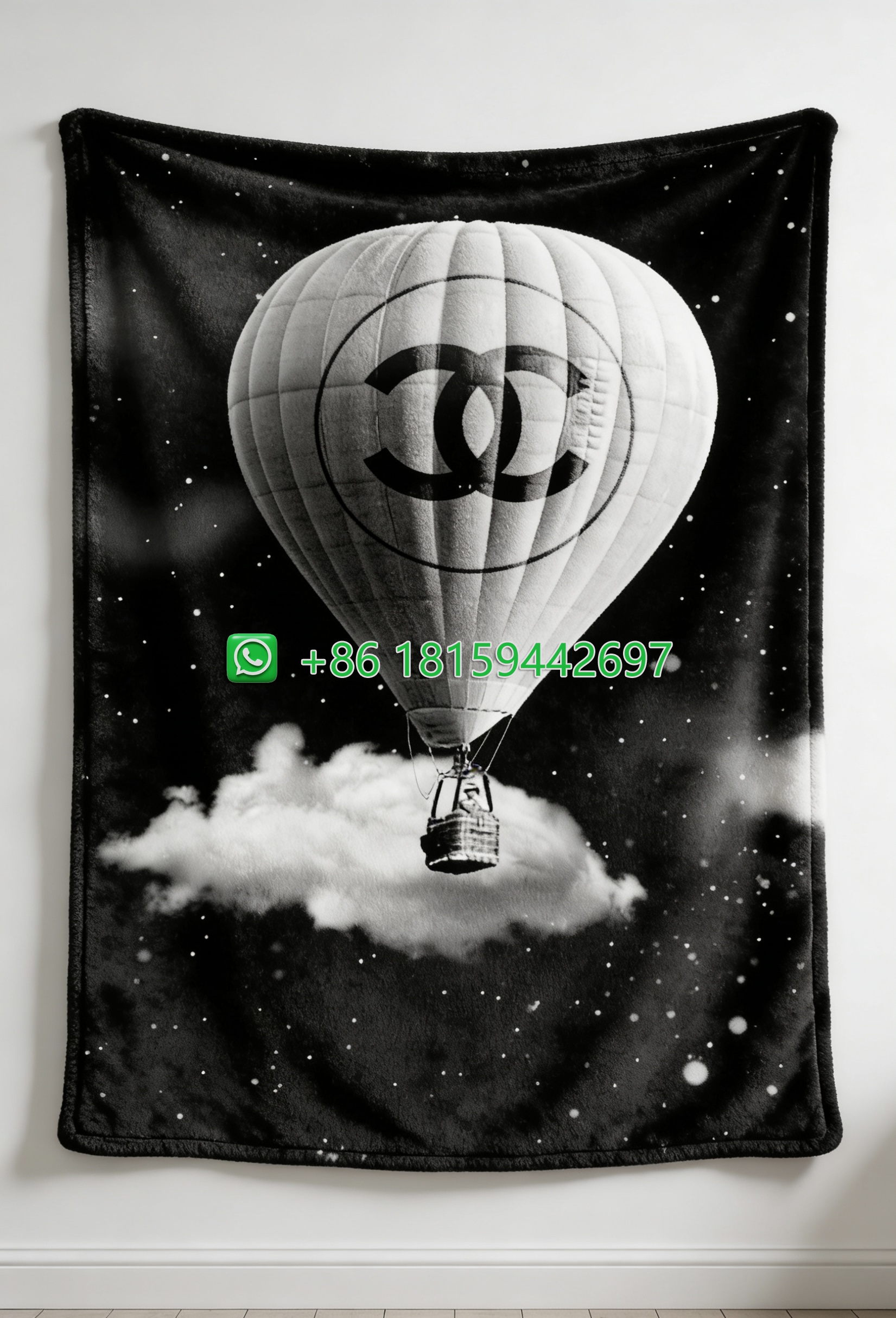 Chanel Throw Blankets